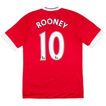 2015-16 Manchester United Home Shirt Rooney #10 - 6/10 - (S)