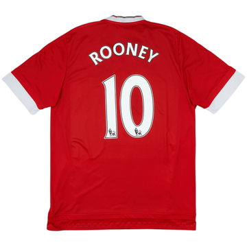 2015-16 Manchester United Home Shirt Rooney #10 - 5/10 - (L)