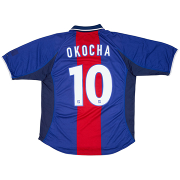 2000-01 Paris Saint-Germain Home Shirt Okocha #10 - 5/10 - (L)