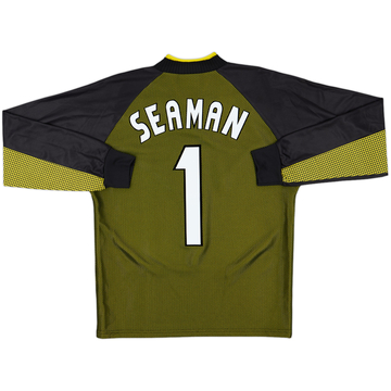 1998-99 England GK Shirt Seaman #1 - 9/10 - (Y)
