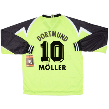 1995-96 Borussia Dortmund Home L/S Shirt Moller #10 (XXL)