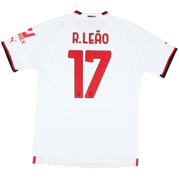 2022-23 AC Milan Away Shirt R.Leao #17 - 10/10 - (XXL)