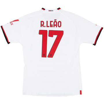 2022-23 AC Milan Authentic Away Shirt R.Leao #17 - 10/10 - (XXL)