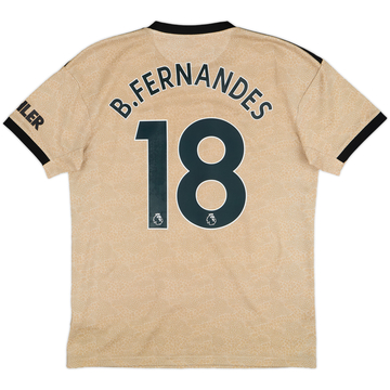 2019-20 Manchester United Away Shirt B.Fernandes #18 - 5/10 - (M)