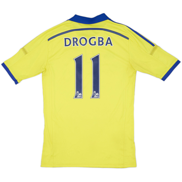 2014-15 Chelsea Away Shirt Drogba #11 - 6/10 - (L)