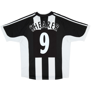 2001-03 Newcastle Home Shirt Shearer #9 - 6/10 - (L)