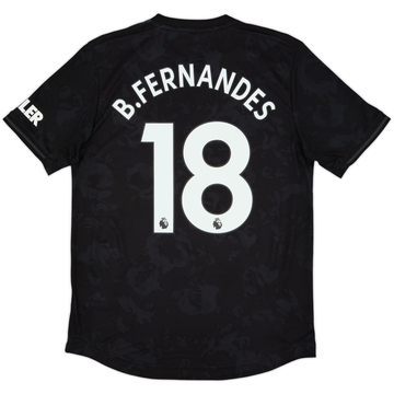 2019-20 Manchester United Authentic Third Shirt B.Fernandes #18 - 8/10 - (M)