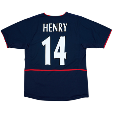 2002-04 Arsenal Away Shirt Henry #14 - 9/10 - (M)
