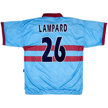 1995-97 West Ham Centenary Away Shirt Lampard #26 - 7/10 - (L)