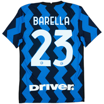 2020-21 Inter Milan Authentic Home Shirt Barella #23 (S)