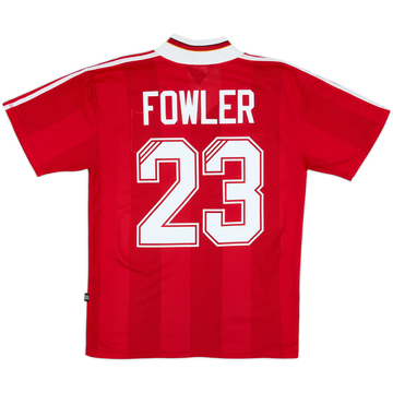 1995-96 Liverpool Home Shirt Fowler #23 - 7/10 - (M)