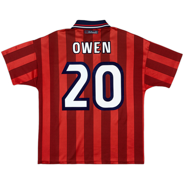 1997-99 England Away Shirt Owen #20 - 9/10 - (L)