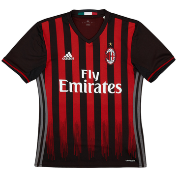 2016-17 AC Milan Home Shirt - 7/10 - (S)