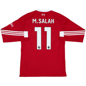 2025-26 Liverpool Home L/S Shirt M.Salah #11 (M)