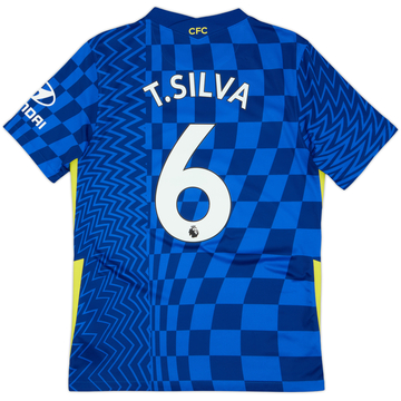 2021-22 Chelsea Home Shirt T.Silva #6 - 10/10 - (S)
