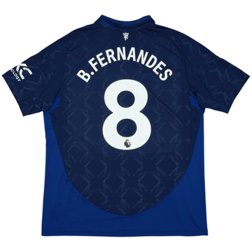 2024-25 Manchester United Away Shirt B.Fernandes #8 - 10/10 - (XL)