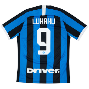 2019-20 Inter Milan Home Shirt Lukaku #9 - 8/10 - (M)