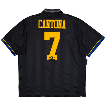 1993-95 Manchester United Away Shirt Cantona #7 - 7/10 - (XXL)
