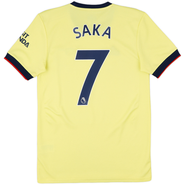 2021-22 Arsenal Away Shirt Saka #7 - 8/10 - (S)