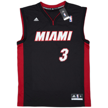 2012-14 Miami Heat D.Wade #3 adidas Away Jersey (M)