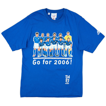 2006 Japan 'Kirin' adidas Cotton Graphic Tee - 10/10 - (L)