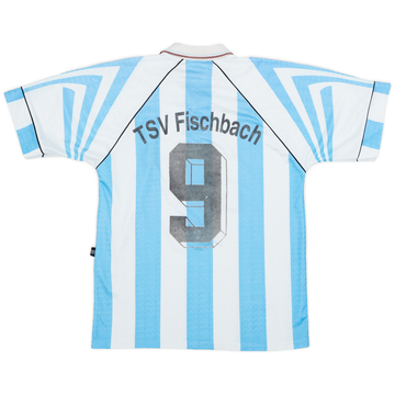 1996-98 Argentina Home Shirt #9 - 6/10 - (M)
