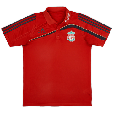 2009-10 Liverpool adidas Polo Shirt - 8/10 - (L)