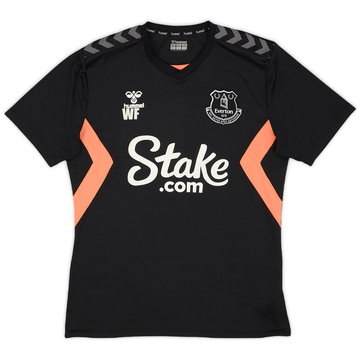 2020-21 Everton Staff Issue Hummel Training Shirt WF - 8/10 - (M)