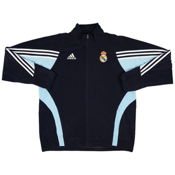 2003-04 Real Madrid adidas Fleece Track Jacket - 9/10 - (L)
