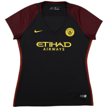 2016-17 Manchester City Away Shirt - 8/10 - (Women's L)