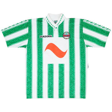 1996-98 Rapid Vienna Match Issue Home Shirt #12