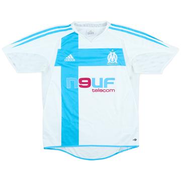 2004-05 Olympique Marseille Home Shirt - 9/10 - (L.Boys)