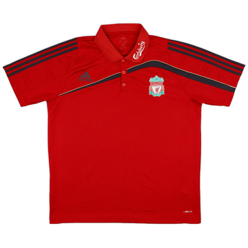 2009-10 Liverpool adidas Polo Shirt - 9/10 - (XL)
