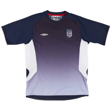 2004-05 England Umbro Training Shirt - 7/10 - (M)