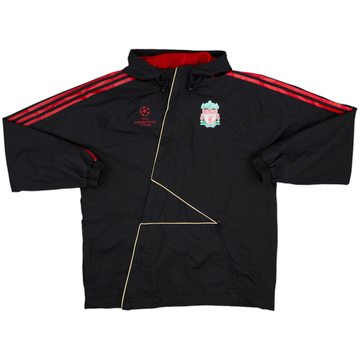 2009-10 Liverpool adidas Hooded Rain Jacket - 6/10 - (L)