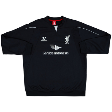 2014-15 Liverpool Warrior Sweat Top - 8/10 - (XXL)