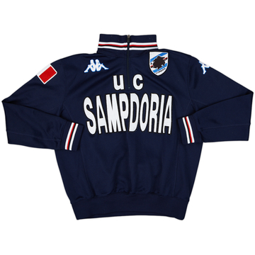 2007-08 Sampdoria Kappa Track Jacket - 6/10 - (L)
