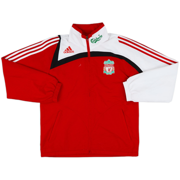 2007-08 Liverpool adidas Track Jacket - 8/10 - (S)