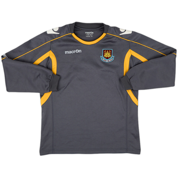 2012-13 West Ham Macron Sweat Top - 8/10 - (L.Boys)
