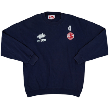 1996-97 Middlesbrough Errea Player Issue Sweat Top #4 - 6/10 - (XXL)