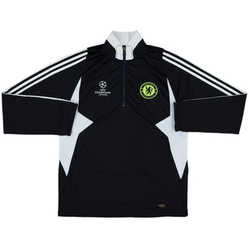 2007-08 Chelsea adidas CL 1/4 Zip Drill Top - 8/10 - (L)