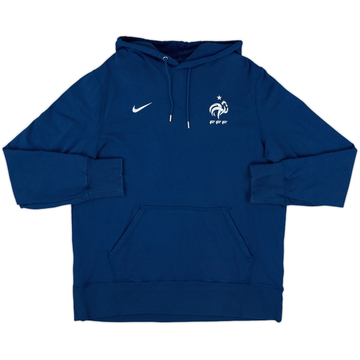 2012-13 France Nike Hooded Sweat Top - 8/10 - (L)