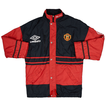 1996-97 Manchester United Umbro Bench Coat - 10/10 - (M)
