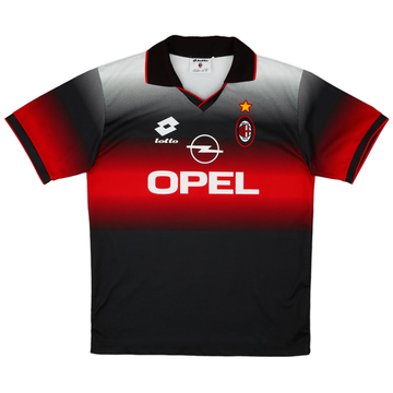 1995-96 AC Milan Lotto Training Shirt - 9/10 - (XL)