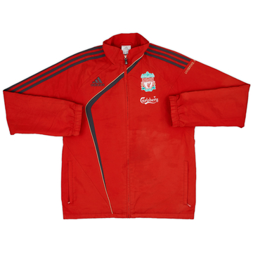 2009-10 Liverpool adidas Track Jacket - 8/10 - (M)