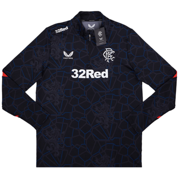 2024-25 Rangers Castore Pre-Match 1/4 Zip Top