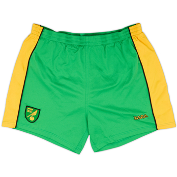 2003-04 Norwich Home Shorts - 6/10 - (XXL)