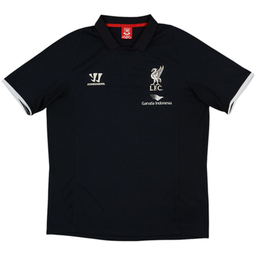 2007-08 Liverpool adidas Polo Shirt - 7/10 - (M)