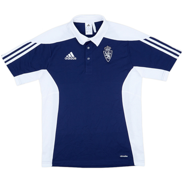 2016-17 Real Zaragoza adidas Polo Shirt - 9/10 - (S)