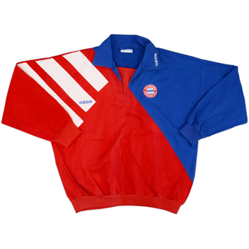 1993-95 Bayern Munich adidas Drill Top - 8/10 - (L)